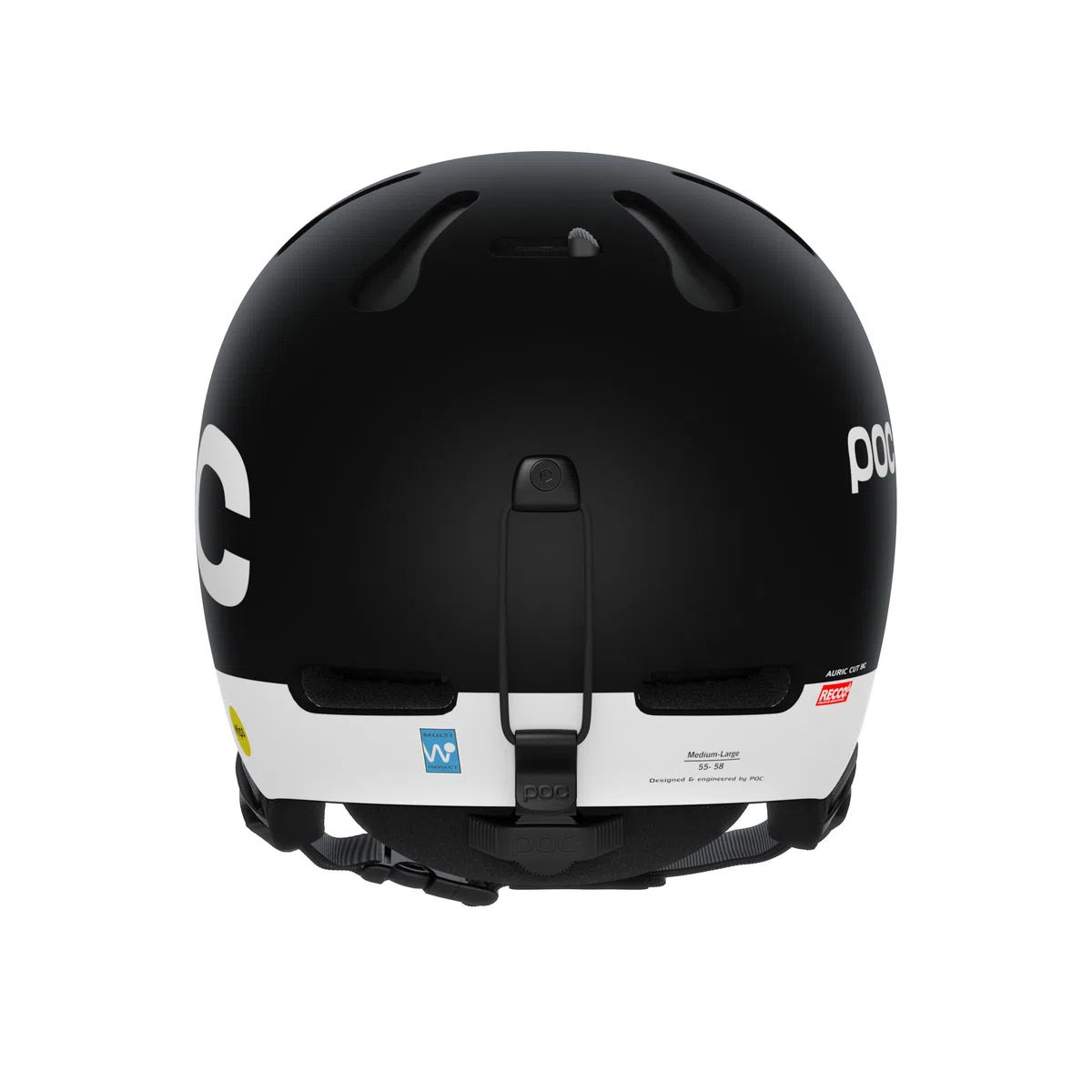 POC Auric Cut BC MIPS - Casco da sci e snowboard ben ventilato, adattabile e versatile per una protezione perfetta su pista e fuori pista