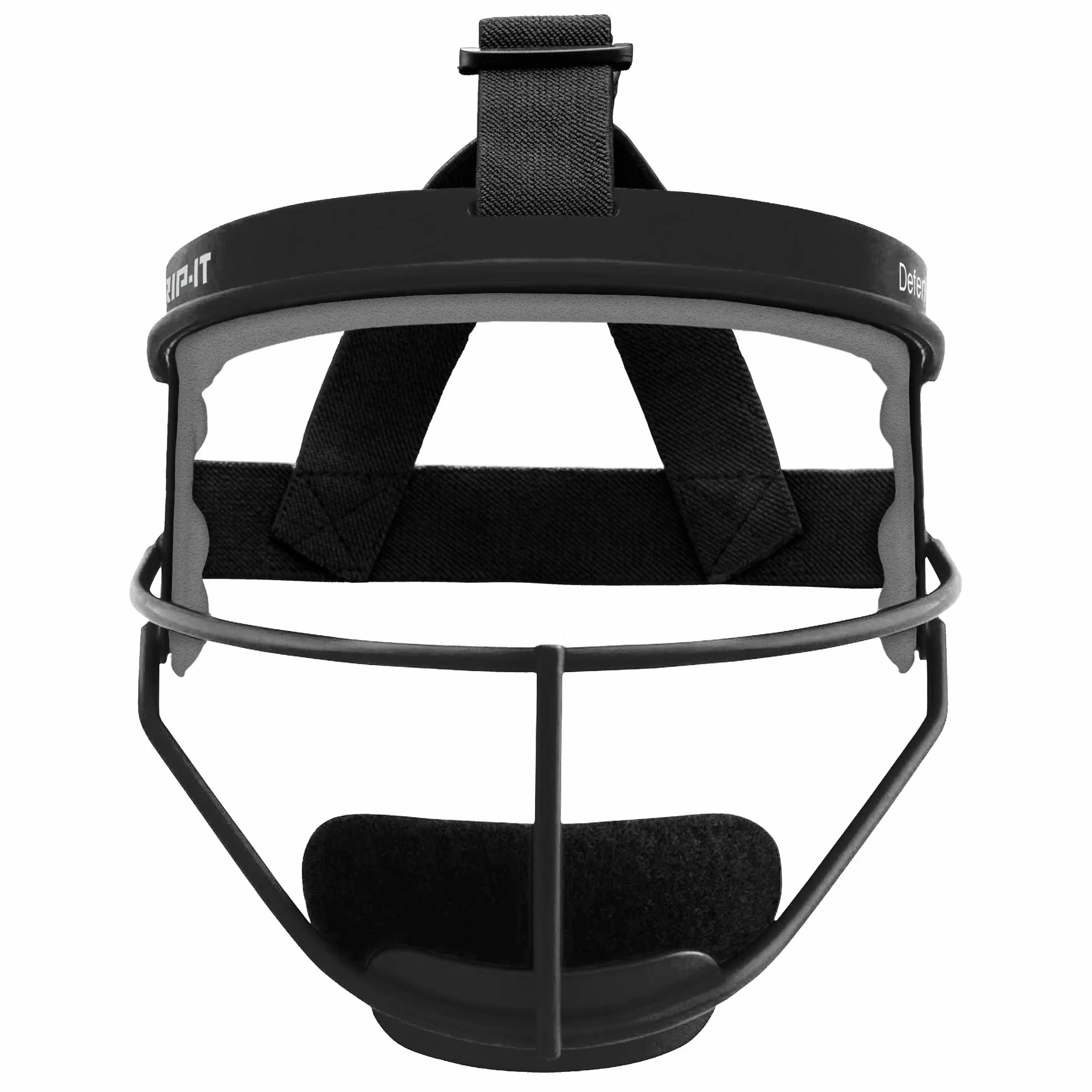 RIP-IT Defense Softball Fielder's Mask, Taglio Leggero e Sicuro per la Massima Protezione e Comfort, Non ostacola la Vista, Adatto per Code di Cavallo