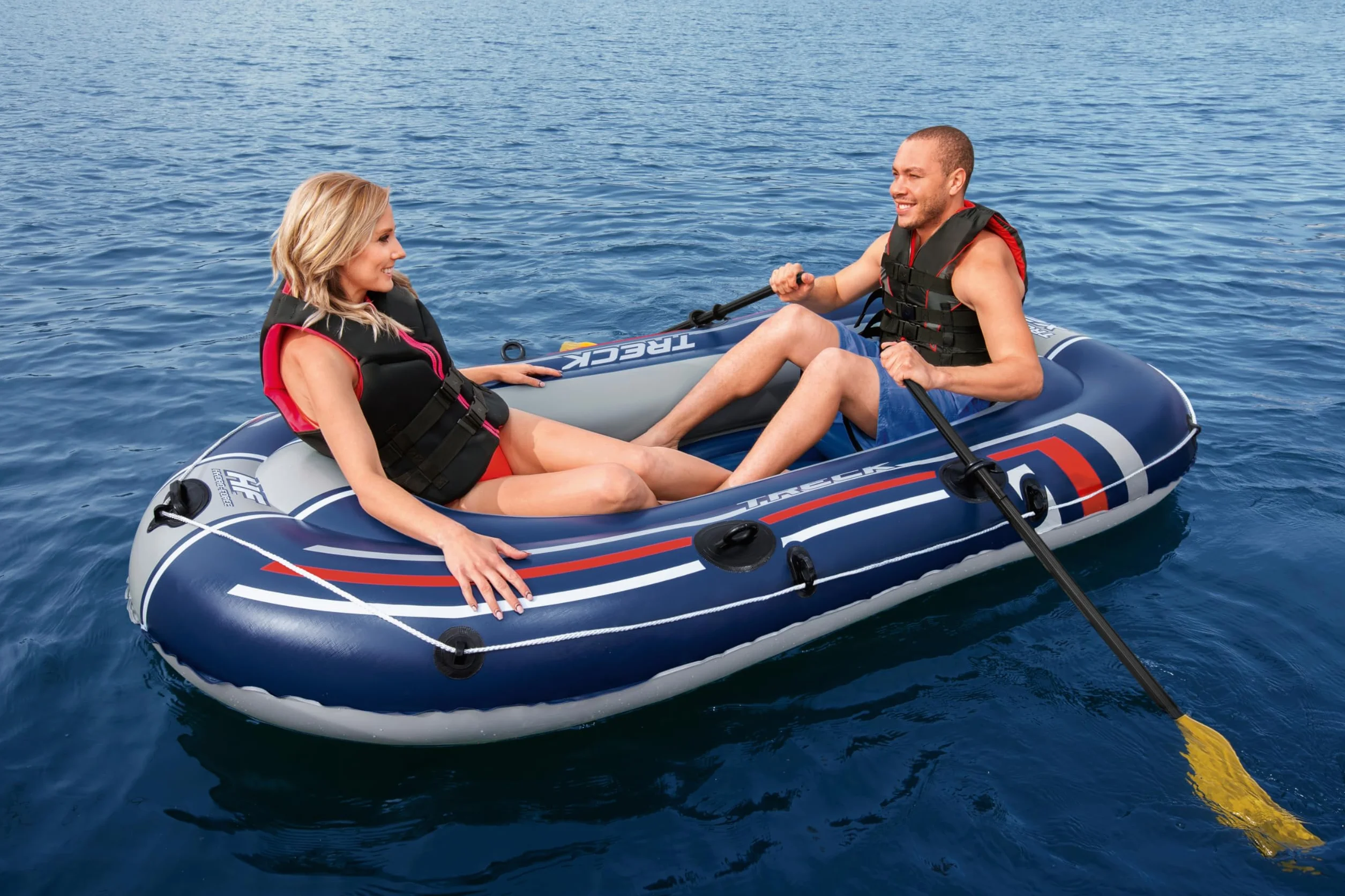 Bestway 61068-6 Gommone gonfiabile Treck, 2 persone