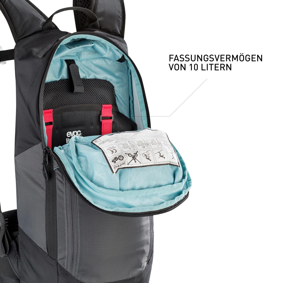 EVOC Fr Lite Race Zaino protettivo Unisex - Adulto
