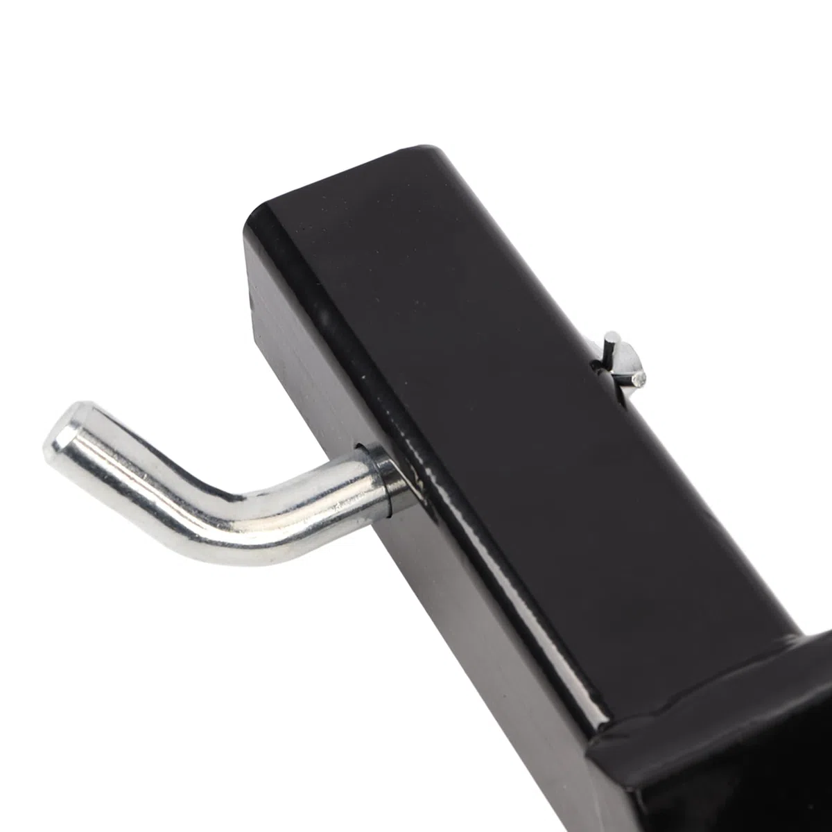 Asixxsix Gancio di Traino, 2,4 Pollici in Acciaio Regolabile Trailer Hitch Mount, Alta Sicurezza Durevole Facile Installazione Trailer Hitch Mount per Barche Campeggiatori