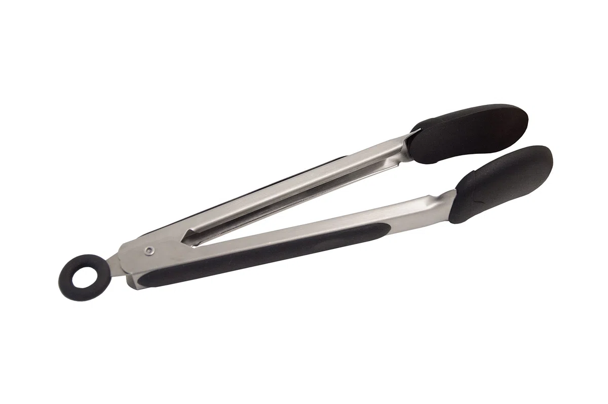Feuerdesign Vesuvio Grill E Pinza Per Barbecue, Diametro 33 Cm, Lavabile In Lavastoviglie, Ventola Rimovibile, Borsa Per Trasporto Inclusa, Bianco