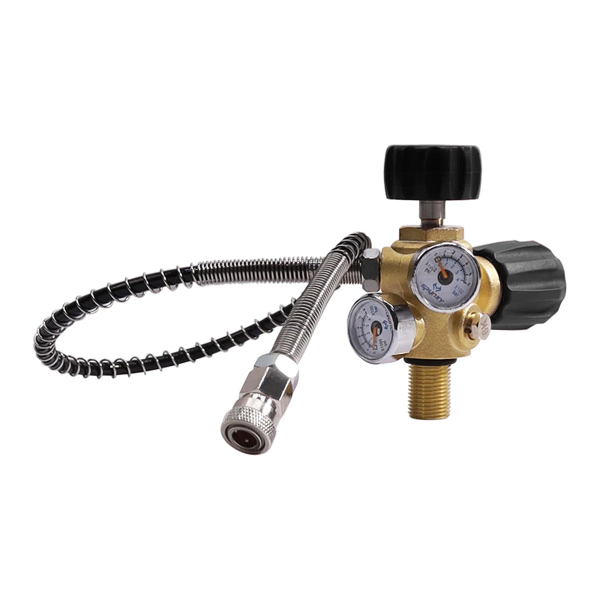 TUXING 4500psi 300Bar 3L In Fibra di Carbonio HPA Serbatoio Cilindro Ad Alta Pressione con Valvola di Regolazione Immersione ARA M18* 1.5