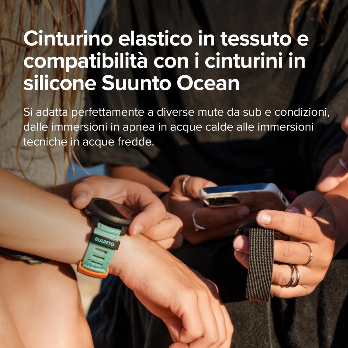 SUUNTO Nautic S Computer Subacqueo, Schermo AMOLED, 60 Ore di autonomia in Immersione, Impermeabile Fino a 80 Metri, GPS Integrato, mappe Offline, letture Gas Wireless, App Suunto