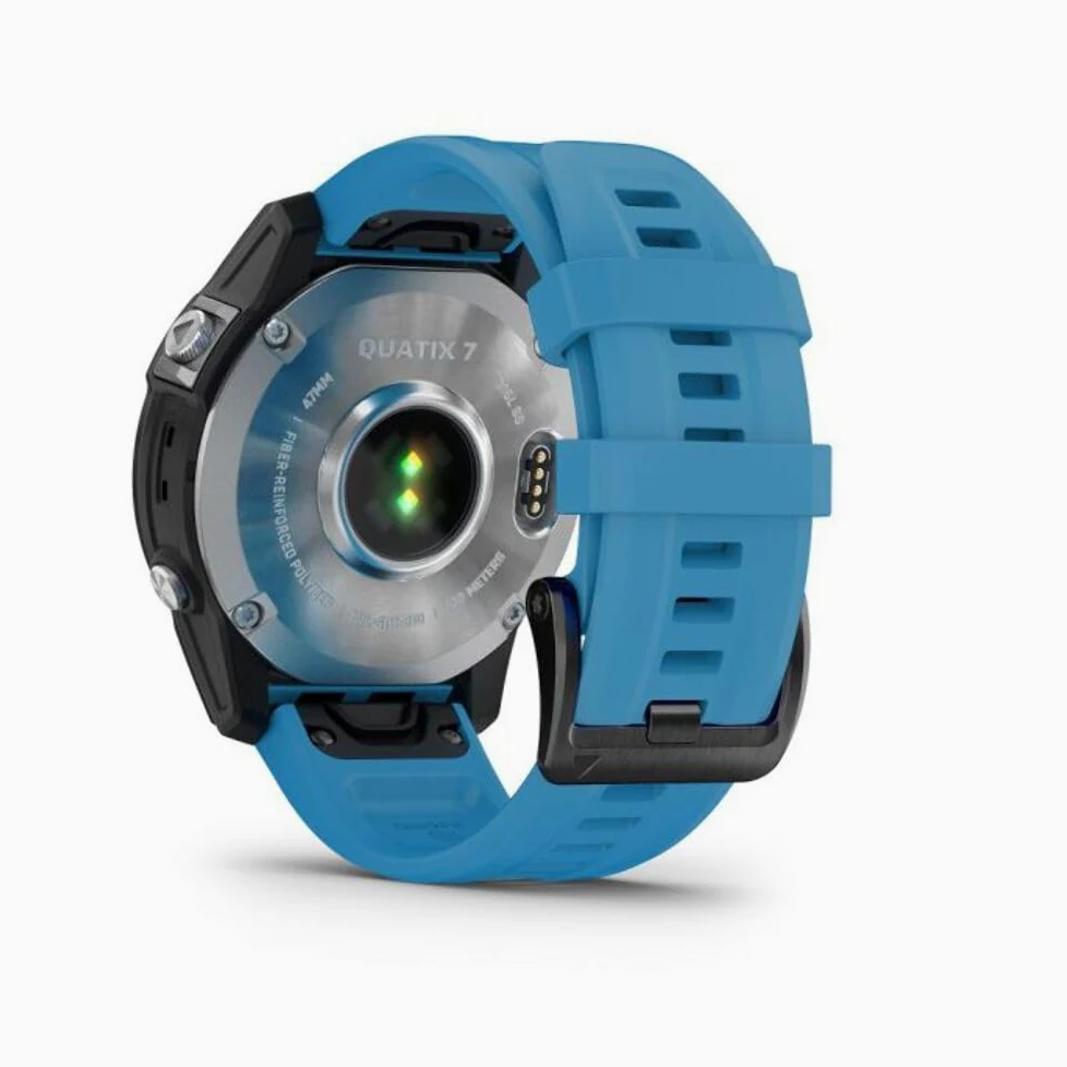 Garmin quatix® 7 Standard Edition, Marine GPS Smartwatch, orologio durevole con carte costiere e mappe dell'entroterra