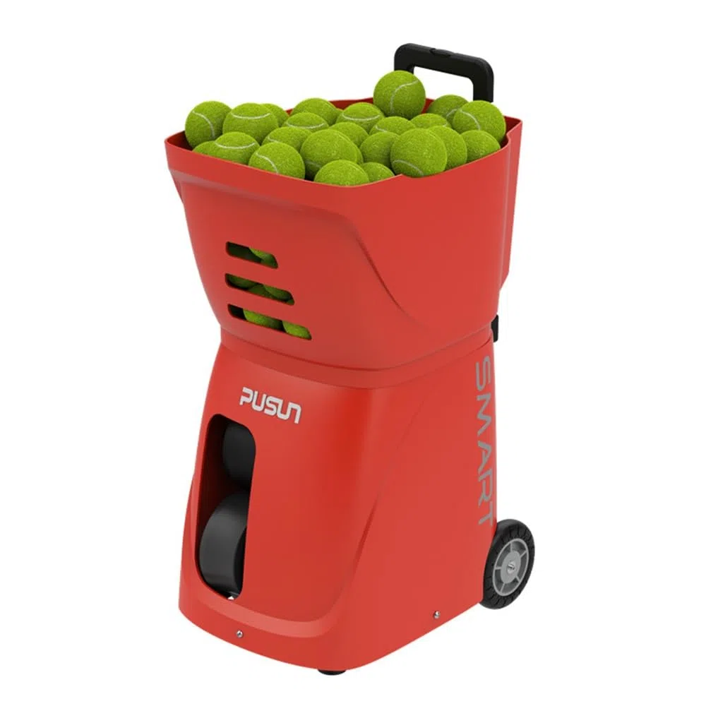 PT-Smart - Macchina automatica per la pratica delle palline da tennis, per allenarsi, portatile, controllata da app, per Apple e Android, telecomando incluso