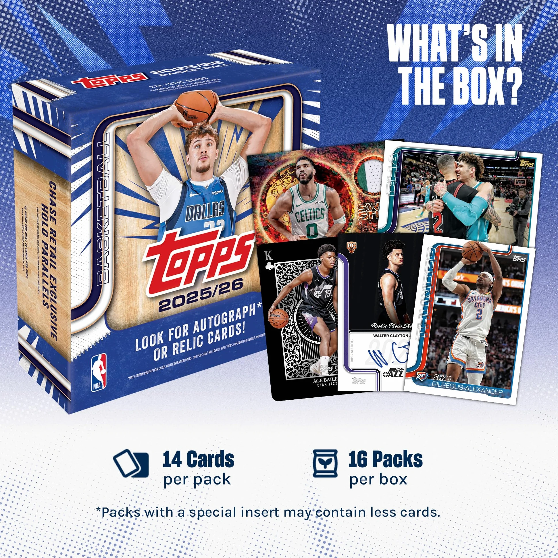 Pallacanestro Topps 2025-26 - Sigillato in fabbrica - Mega Box