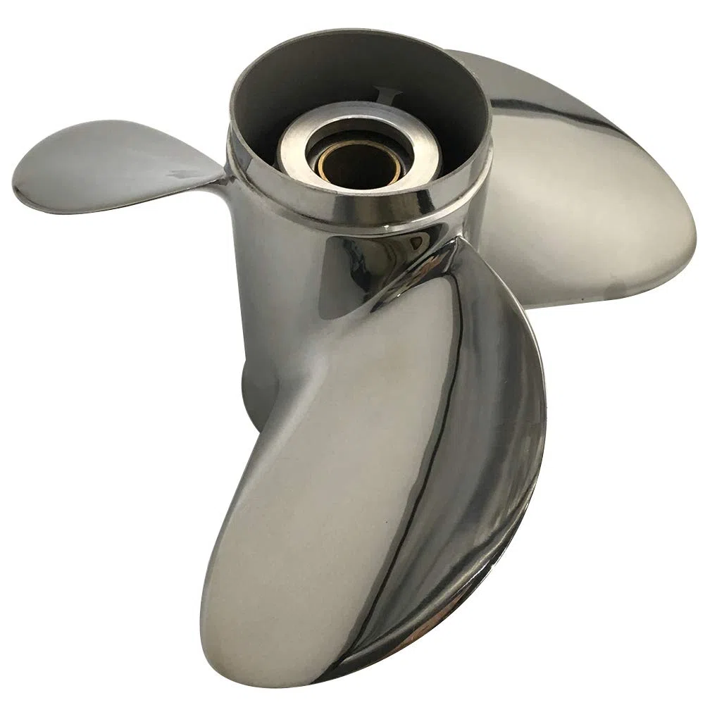 Elica 35-65HP 11X15 In Acciaio Inox Elica 13 Denti SS Prop per Suzuki Fuoribordo