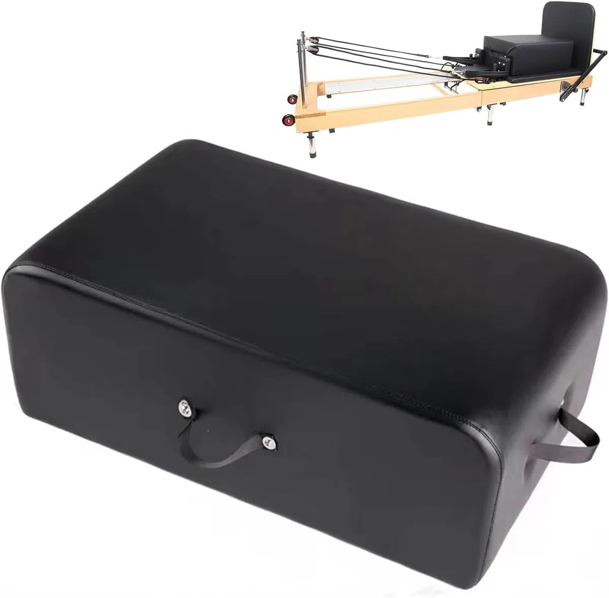 Pilates Reformer Sitting Box - Attrezzatura per Pilates per allenamenti a casa e uso professionale in studio
