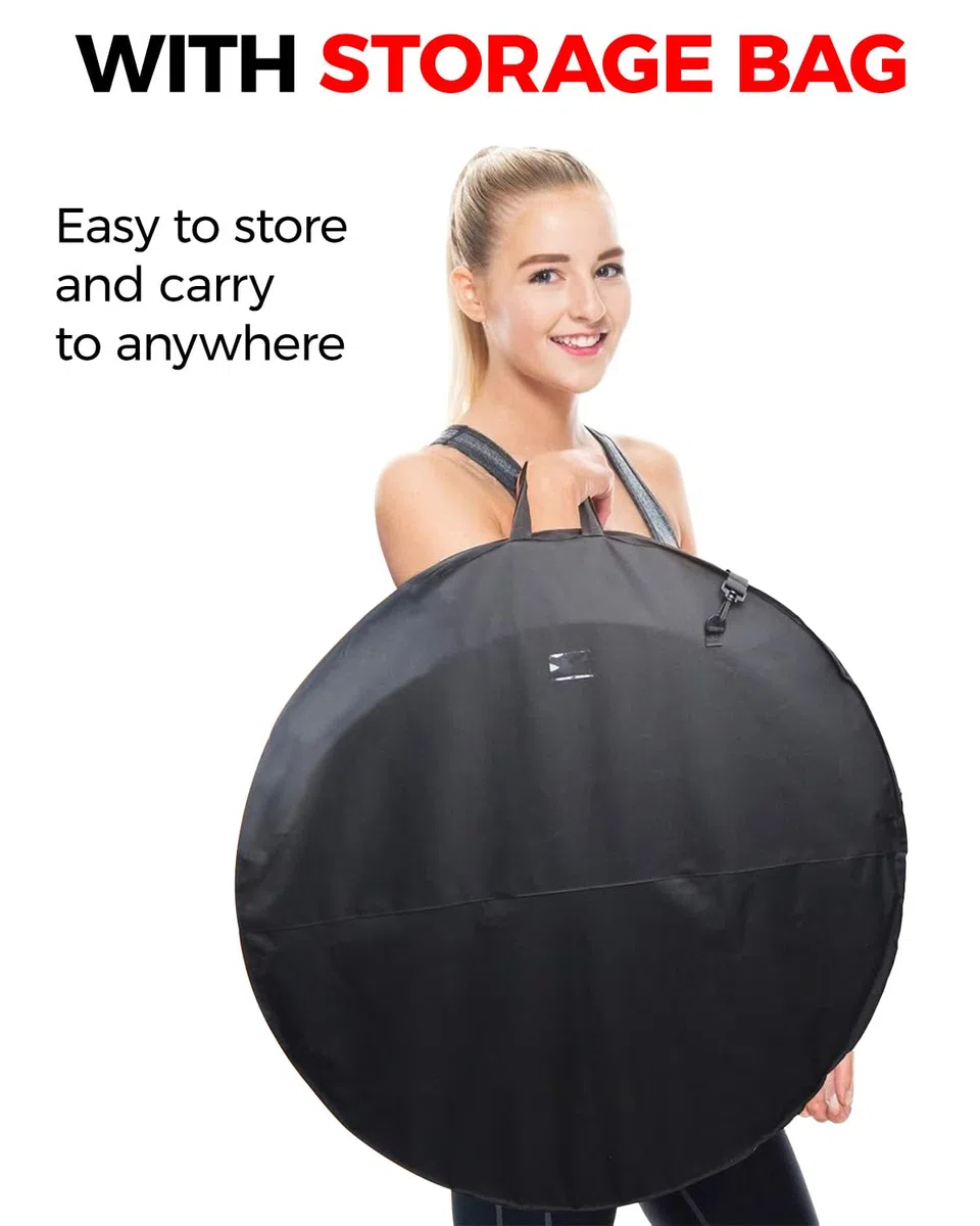 Cero Aereo con Borsa da Magazzino Accessori - Lyra a Punto Singcolo Rosso Premium 85 /90cm Set Anello Yoga Aereo per Circo, Acrobazie, Danza e Yoga, Sistema di Sicurezza 2 Tonnellate e Finitura Lucida