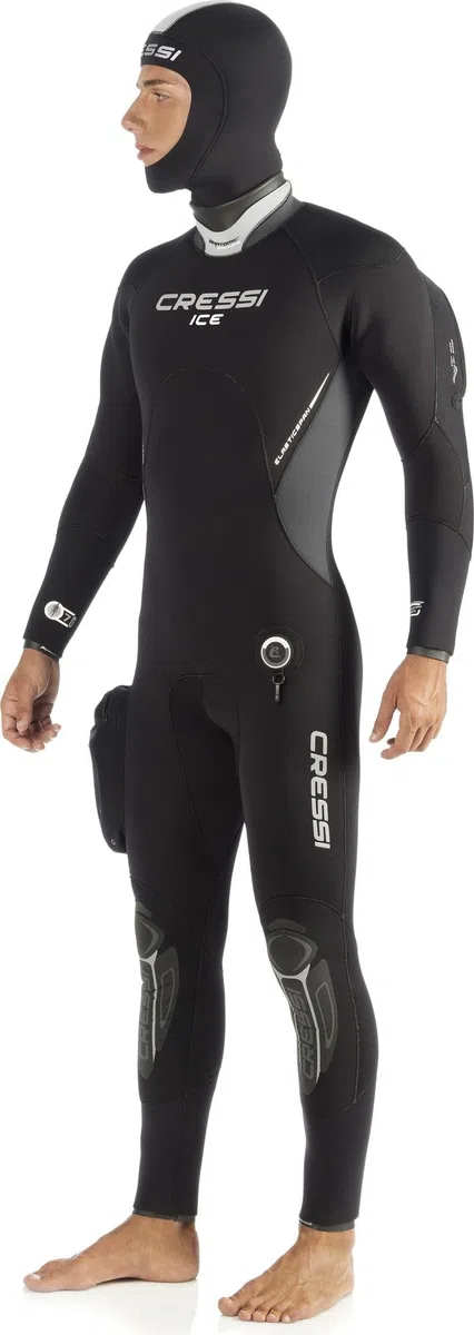 Cressi ICE Man, Muta Semistagna Monopezzo in Premium Neoprene 7mm