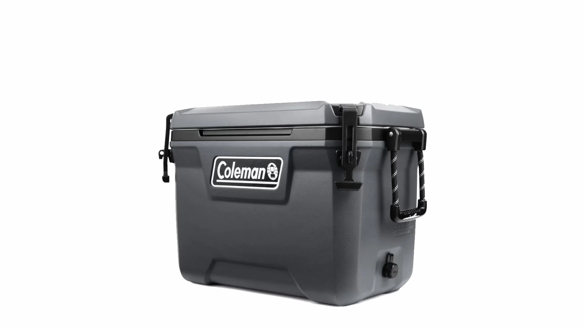 Coleman Convoy 55QT Ghiacciaie rigido isolato, 53 L, Mantiene il freddo fino a 4 giorni, Isolamento completo in schiuma, Frigorifero portatile grande