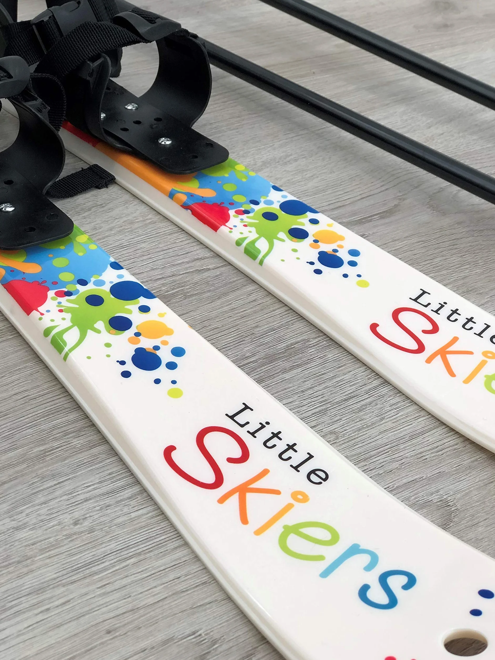 Starter - Sci e bastoni in plastica per principianti per bambini da 0 a 4 anni