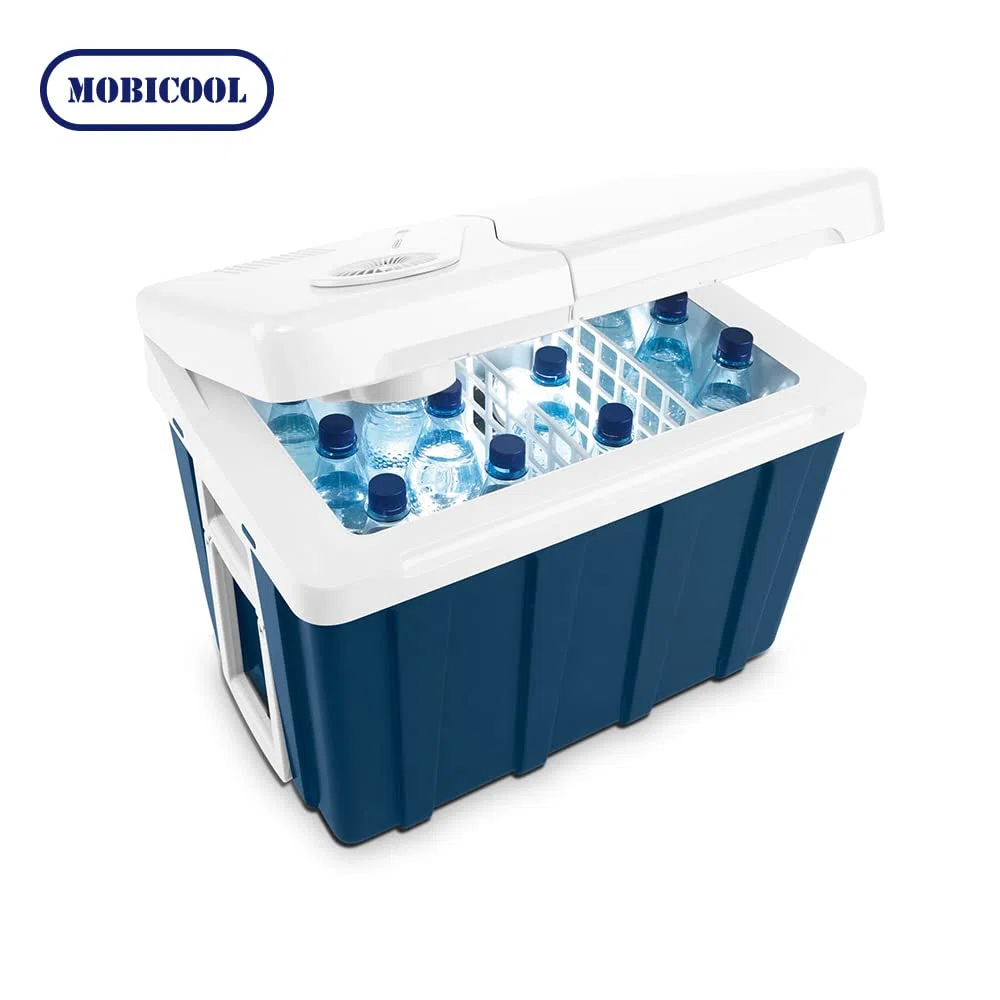 Mobicool MQ40W Frigorifero Portatile Elettrico, 39 L, Mini Frigo per Auto, Camion, Barca o Camper, 12 V o 230 V