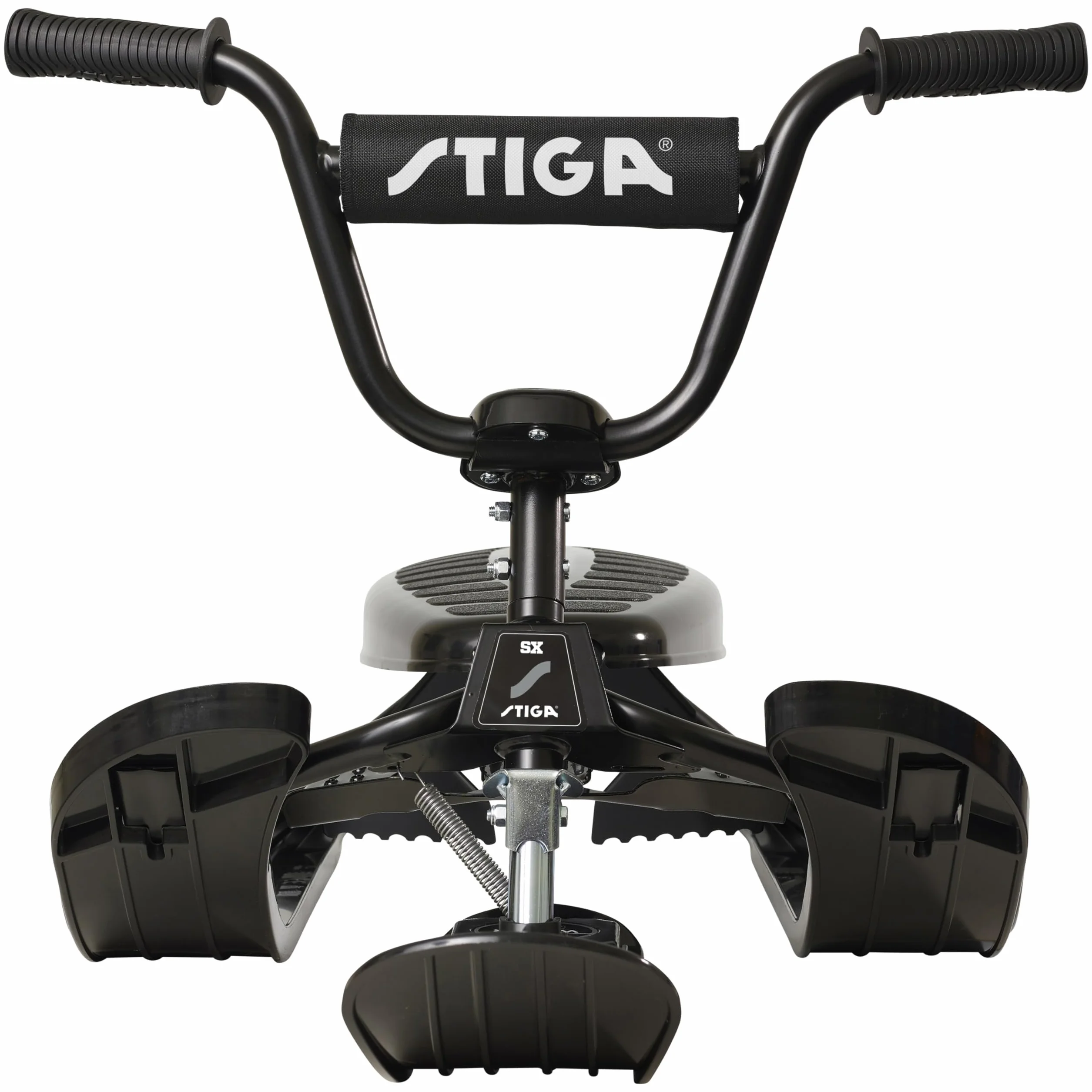 STIGA Snowracer Curve SX Slittino da Neve, Bob con Sterzo BMX e Freno per Adulti e Bambini dai 7 Anni