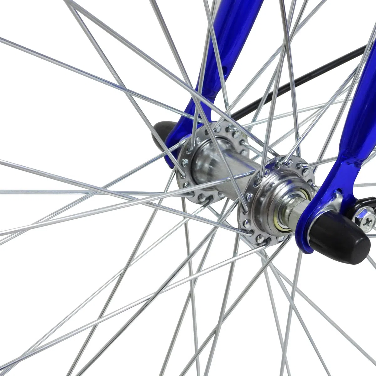 Triciclo pieghevole da 24 pollici per adulti, bicicletta per anziani, triciclo pieghevole con cestino portaoggetti, 7 marce, ideale per lo shopping, capacità di peso 120 kg, blu