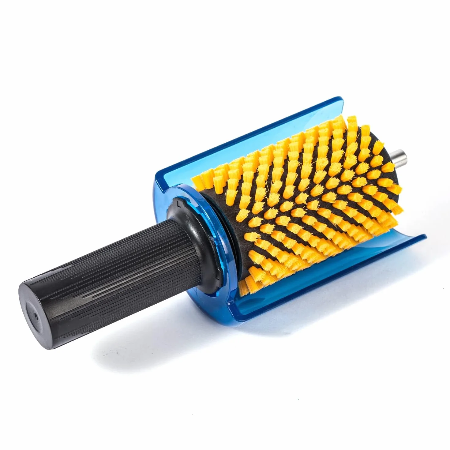 XCMAN - Set di spazzole rotanti per Sci, con Manico e ASSE e 3 spazzole: Nylon, crine di Cavallo, Ottone/Sughero