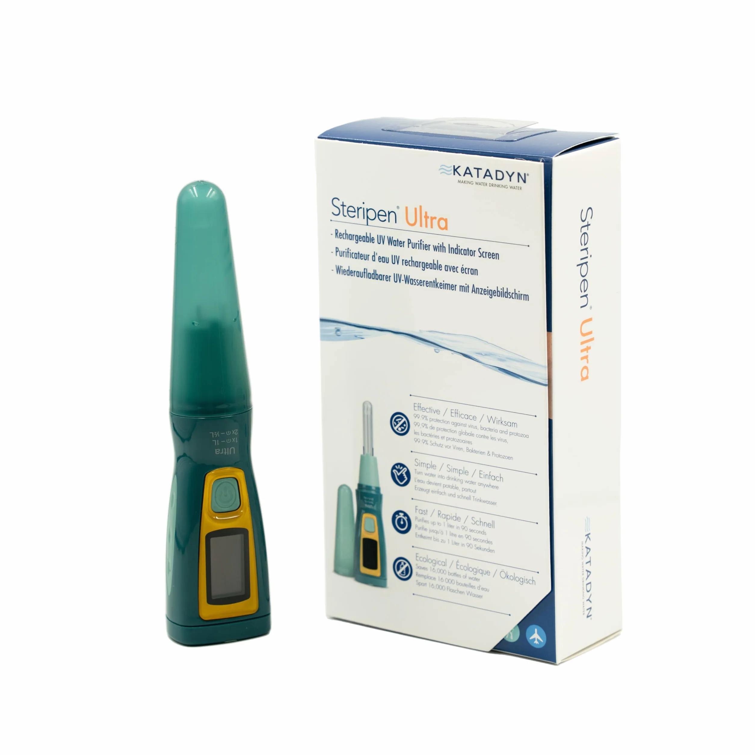 Steripen Ultra - Secchio d'acqua