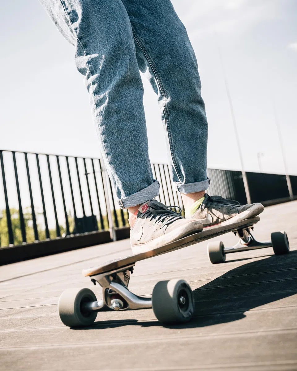 SWITCH IRBIS - Switch per longboard versatile, 97 cm, ideale per intaglio Commuting, Cruising Pumping Fiber Flex 1 Paris V2 150 mm, per ragazzi e adulti, Cruiser Made in Europe