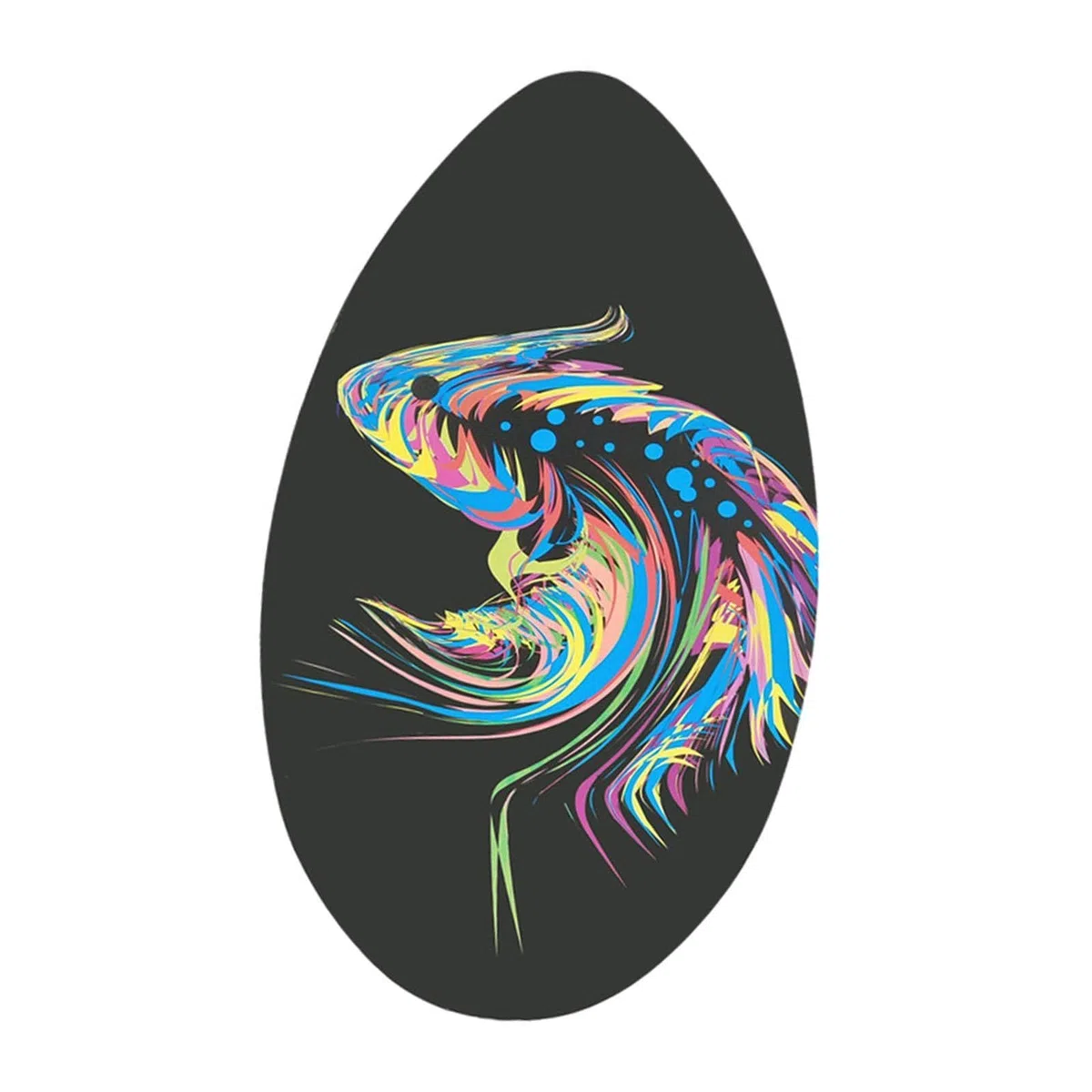 Oshhni Skimboard in Legno per Bambini, tavola da Surf per acque Poco Profonde