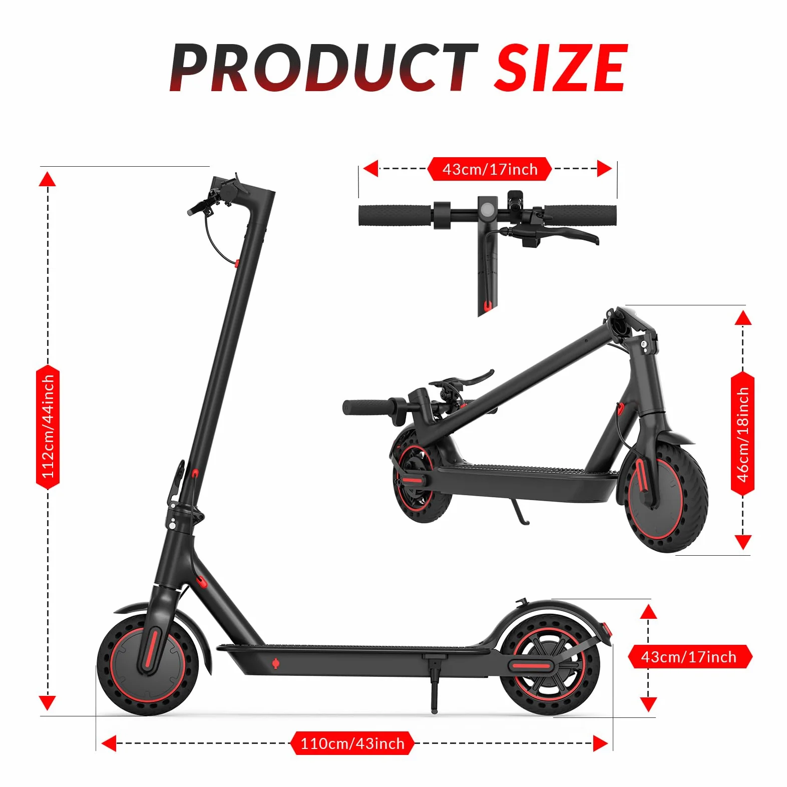8,5" Monopattino elettrico pieghevole in lega di alluminio Connettività App legale per strada inclusa funzione di blocco Carico, 30Km di Autonomia, Batteria 387 Wh, Carico Massimo 120KG