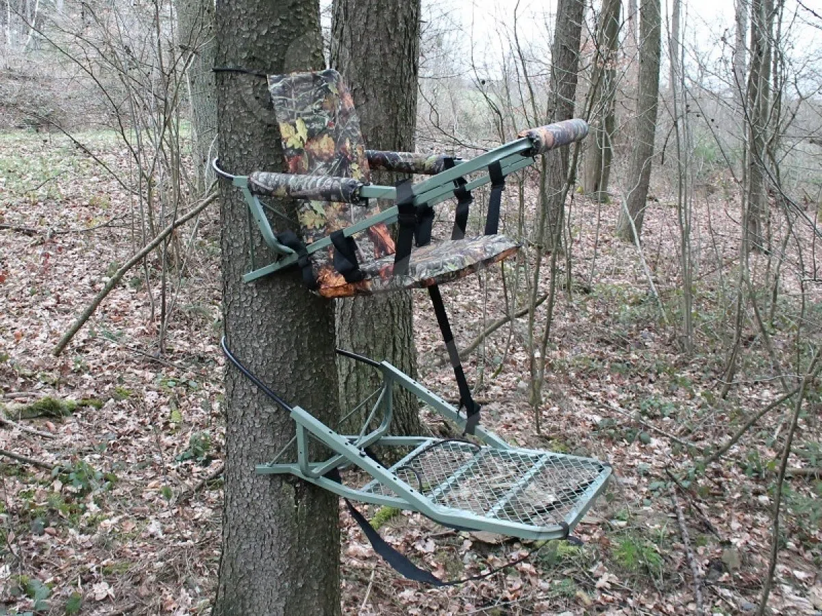 SUTTER Altana da Caccia Climbing & Hang-on trasportabile, la Pratica Alternativa alle postazioni soprelevate per Albero