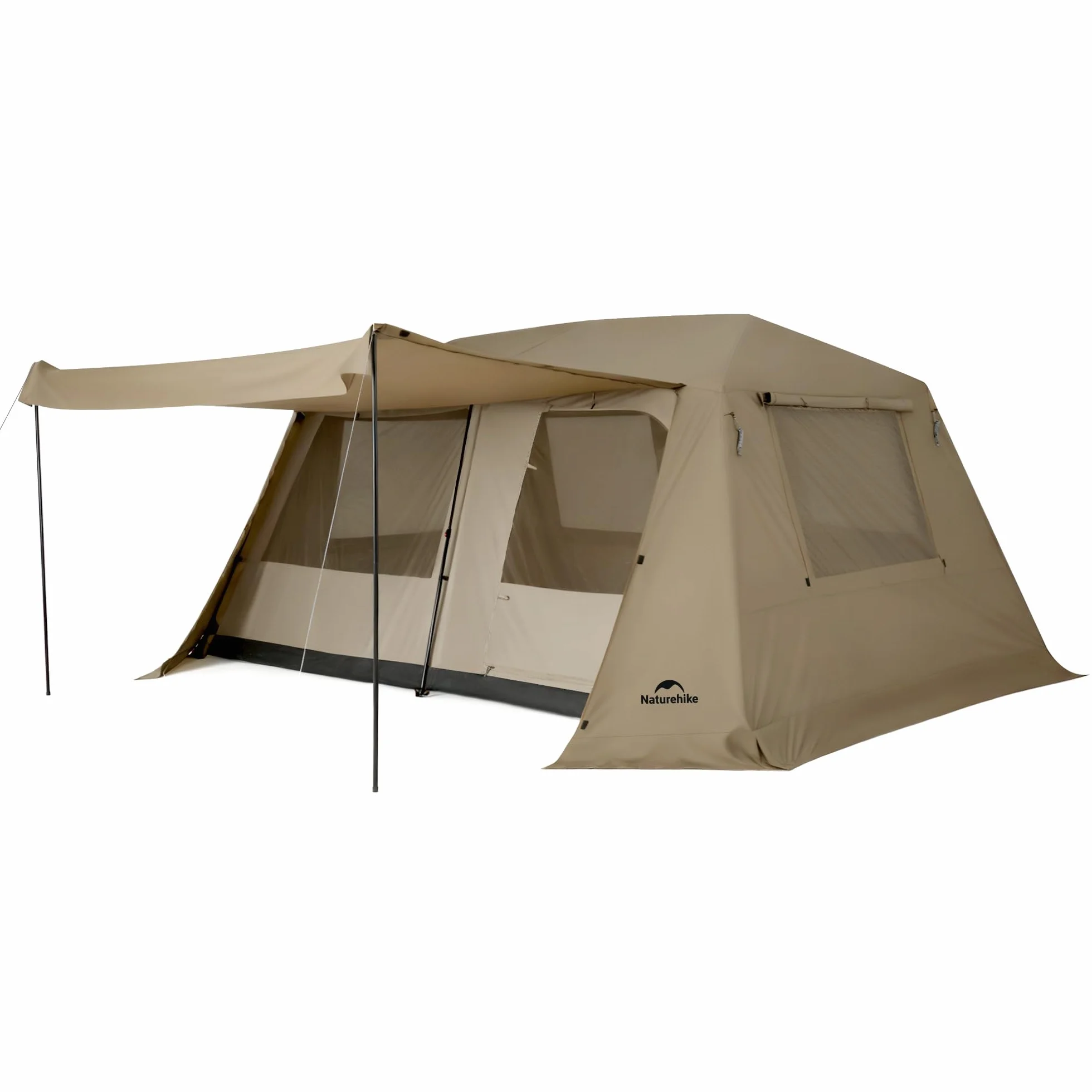 Naturehike Village Lite - Tenda da campeggio per 4 – 8 persone, con montaggio rapido, impermeabile, doppio strato, per campeggio e giardino