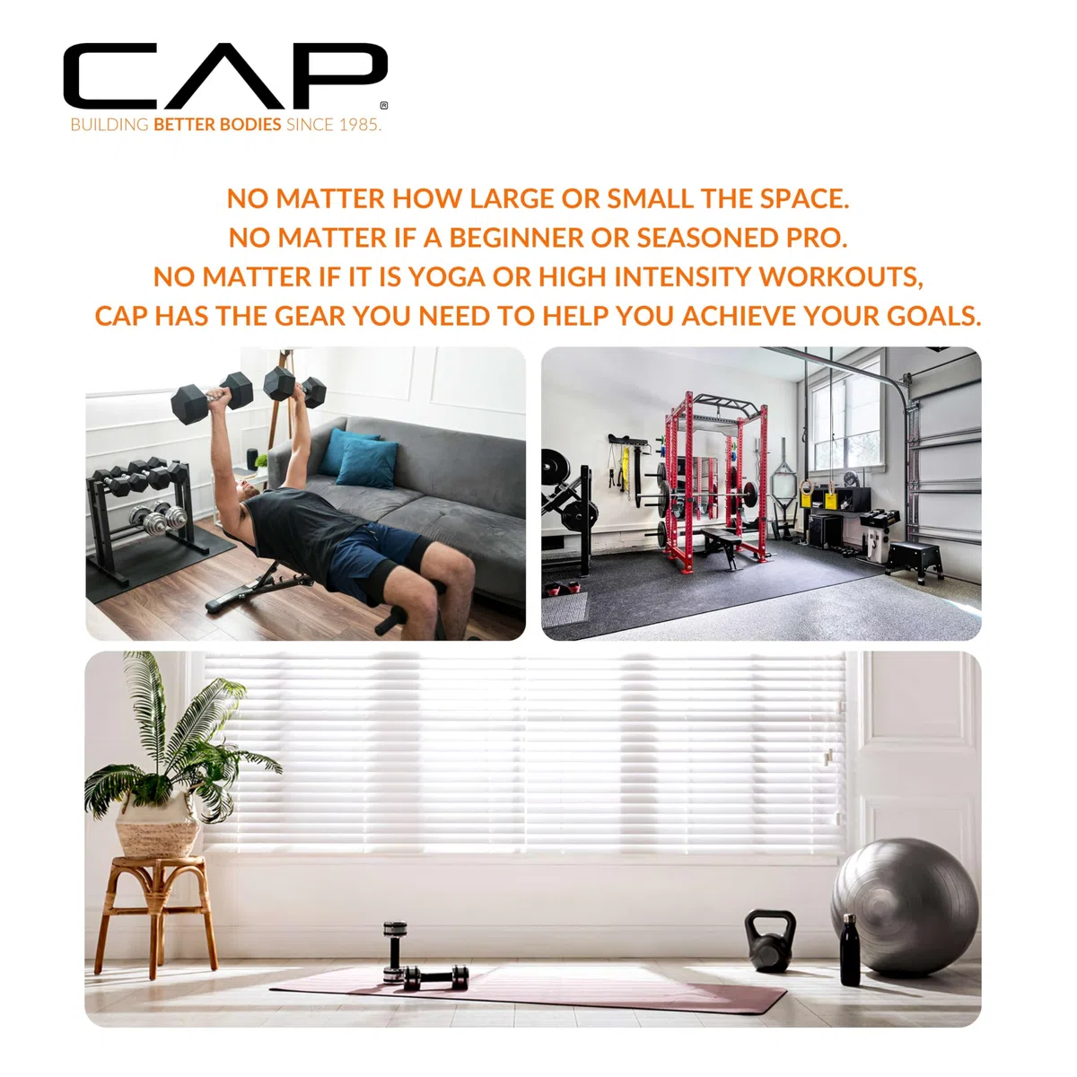 Cap Barbell Power Rack Exercise Stand