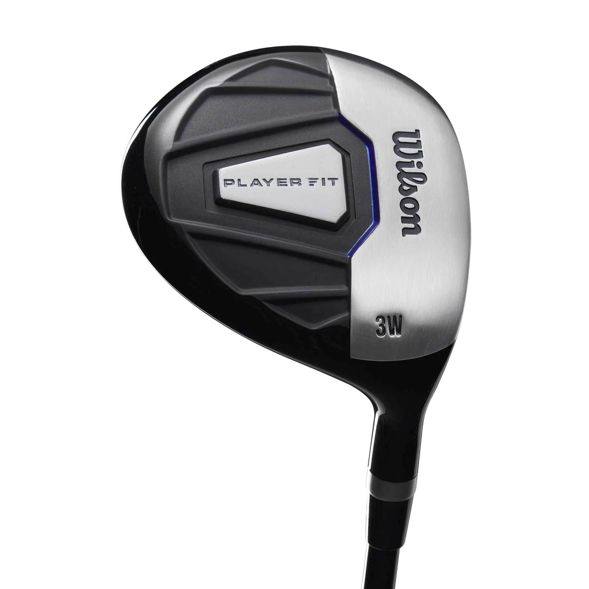 Mazze da Golf Wilson, Set Completo Player Fit, Inclusa Sacca da Golf Cart Bag, Grafite, Per Uomo