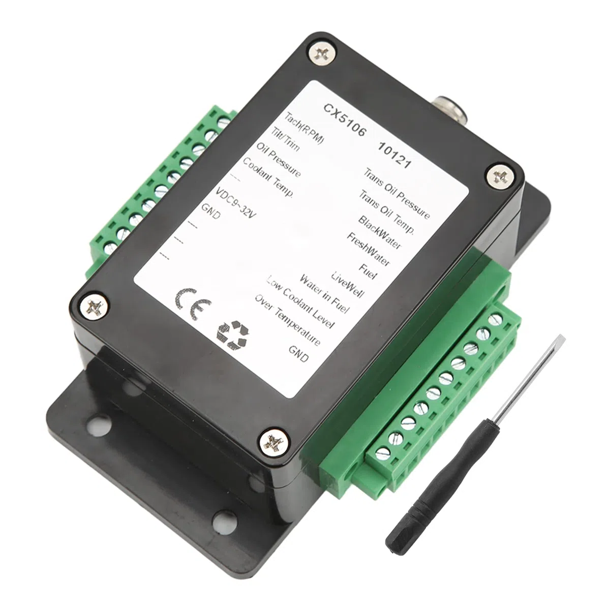 Sensore convertitore singolo, 9-32 V a NMEA 2000 resistente all'olio per yacht marini