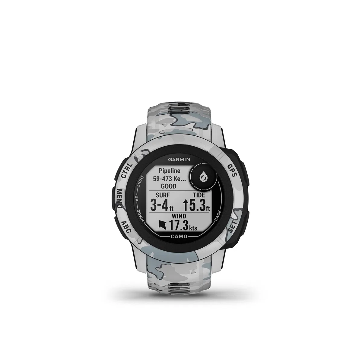 Garmin Instinct 2S - Camo, Smartwatch, 40mm, Rugged design, Autonomia 21 giorni, +30 app multisport, GPS, Cardio, SpO2, Activity Tracker 24/7, Connect IQ (Mist Camo) (Ricondizionato)