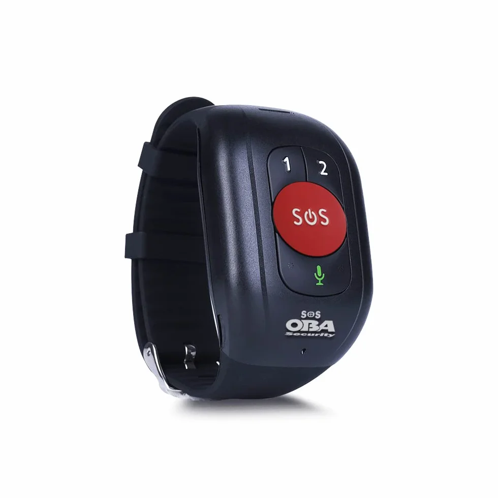Bracciale sos anziani salvavita GPS 4G wifi chiamate, cadute,Posizione GPS, Cardio,pressione,temperatura Waterproof IP 67 APP free (Necessita di una sim con piano dati e voce non fornita)