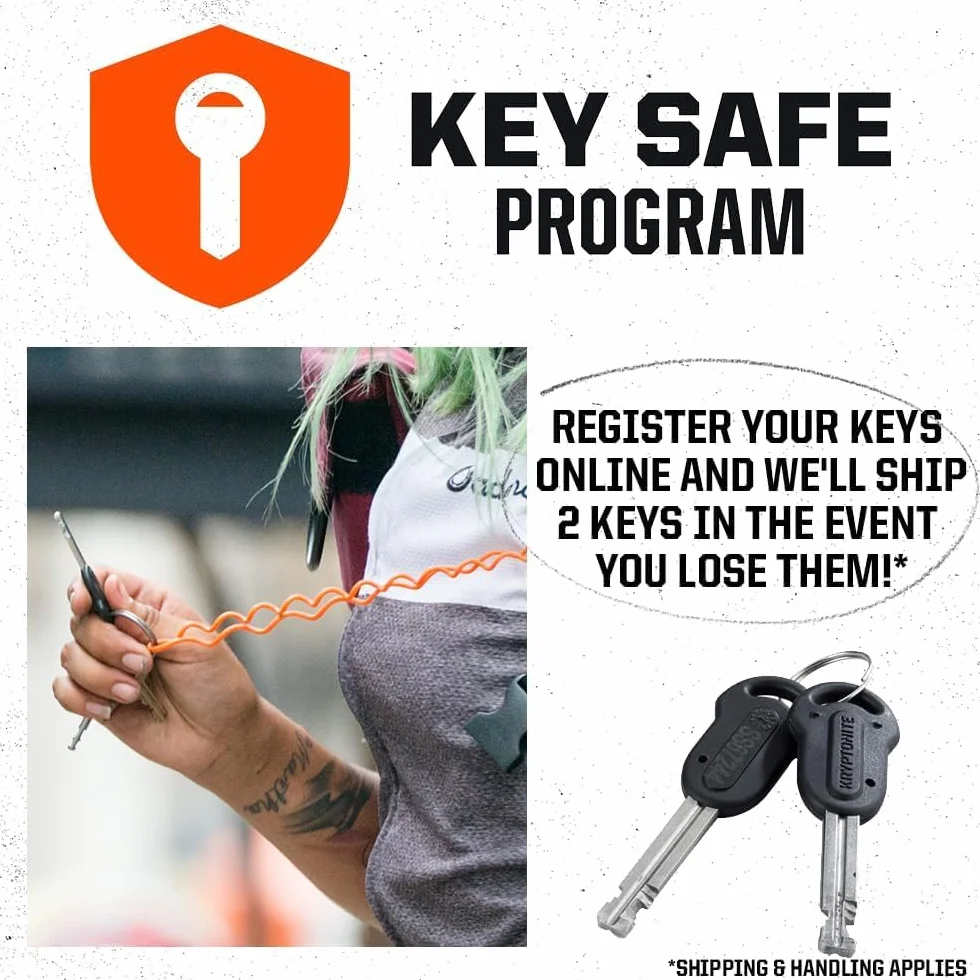 Kryptonite 0720018999492 New York Fahgettaboudit Catena 1415 con NY Disc 15 mm Shackle, 14 mm x 150 cm