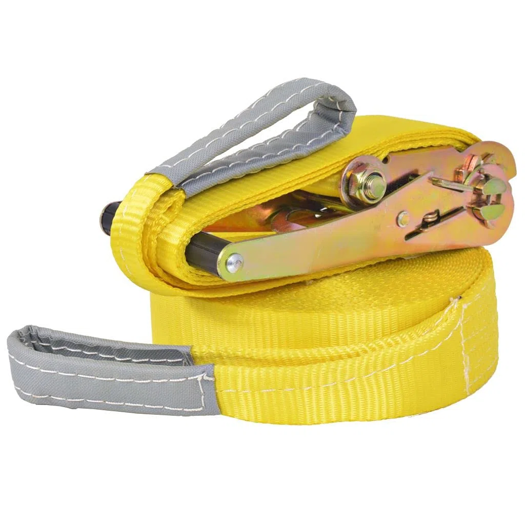 SKM Slackline 15 m x 50 mm 150 kg Gialla