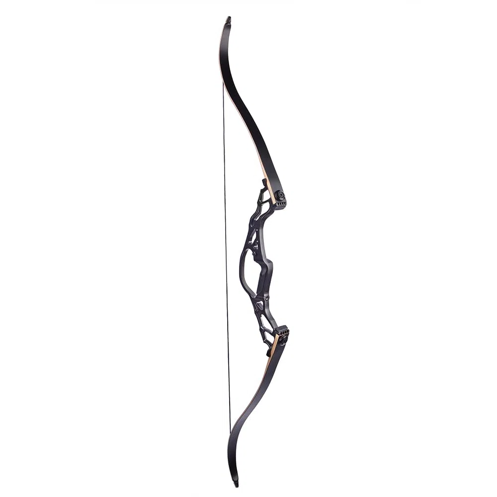 Wolfman Set di Arco Ricurvo da 62 Pollici, Arco Smontabile 30-60 lbs, Manico in Lega Leggera per Adulti e Cacciatori, Ideale per Tiro Competitivo e Caccia