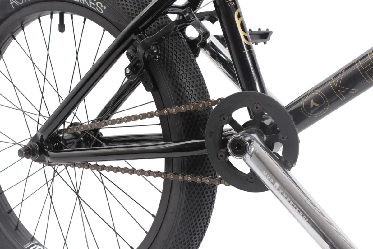 KHE COPE BMX 20 pollici – Freestyle Bike 11,1 kg – Affix Rotor – Telaio HiTen – Manovella 3 pezzi – Pneumatici da 2,4" – Grindguard – Park Street Pumptrack – Modello 2025 – Gloss Black