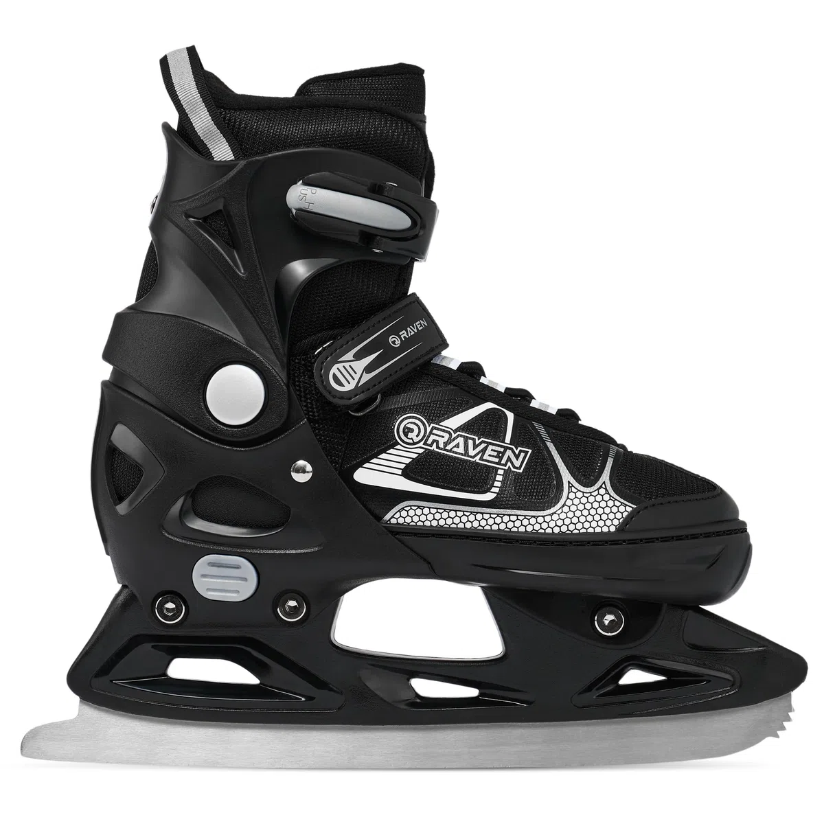 RAVEN 2in1 Pattini da ghiaccio Pattini in linea Inline Skates per bambini e adulti regolabili