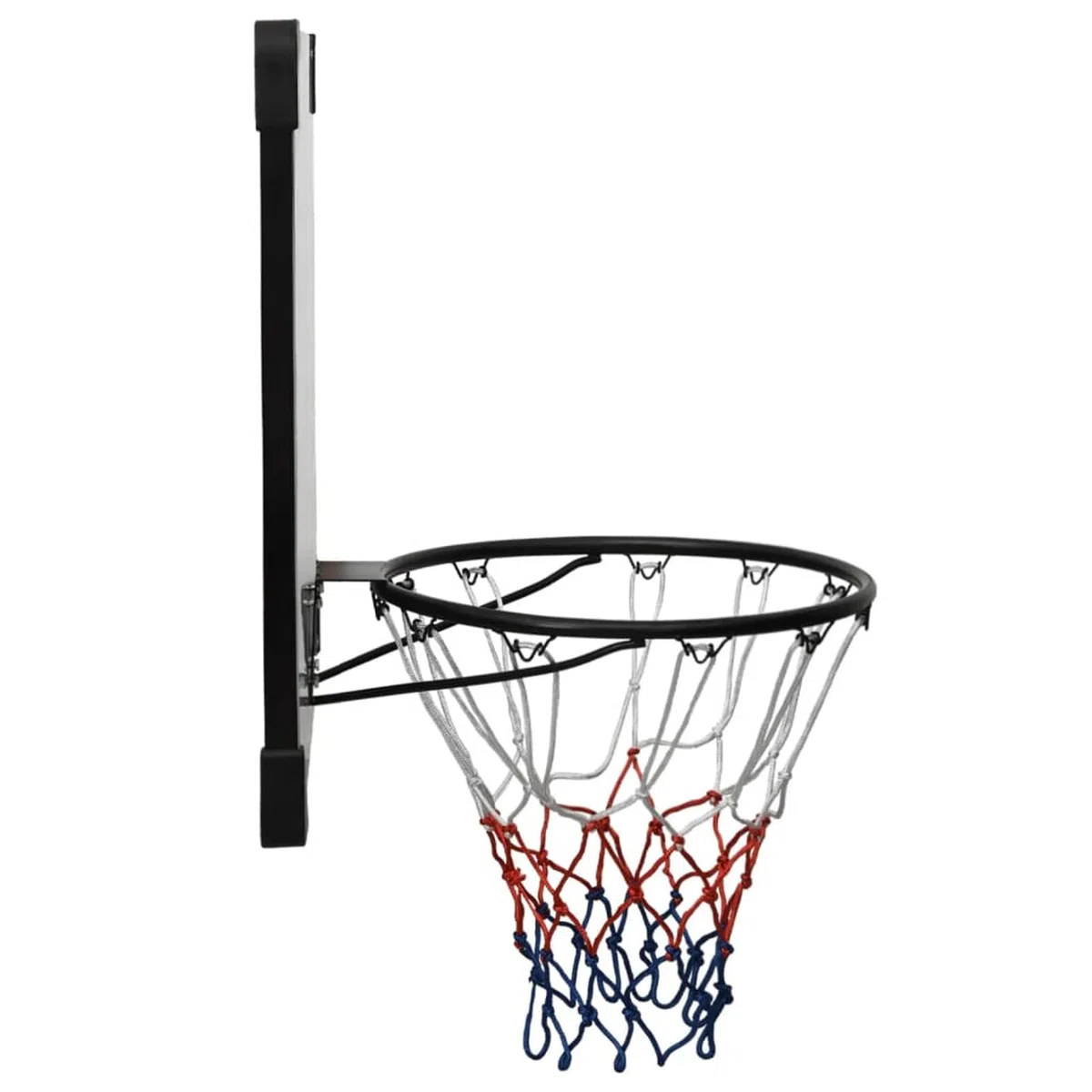 ARKEM Canestro Basket Esterno Portatile,Pallacanestro da Camera Interno con Tabellone,Tabellone Pallacanestro Trasparente 90x60x2,5 cm Policarbonato