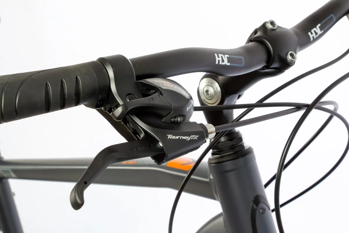 HEAD Unisex - I-Peak 1.0 Crossbike da adulto, grigio opaco, arancione, 55