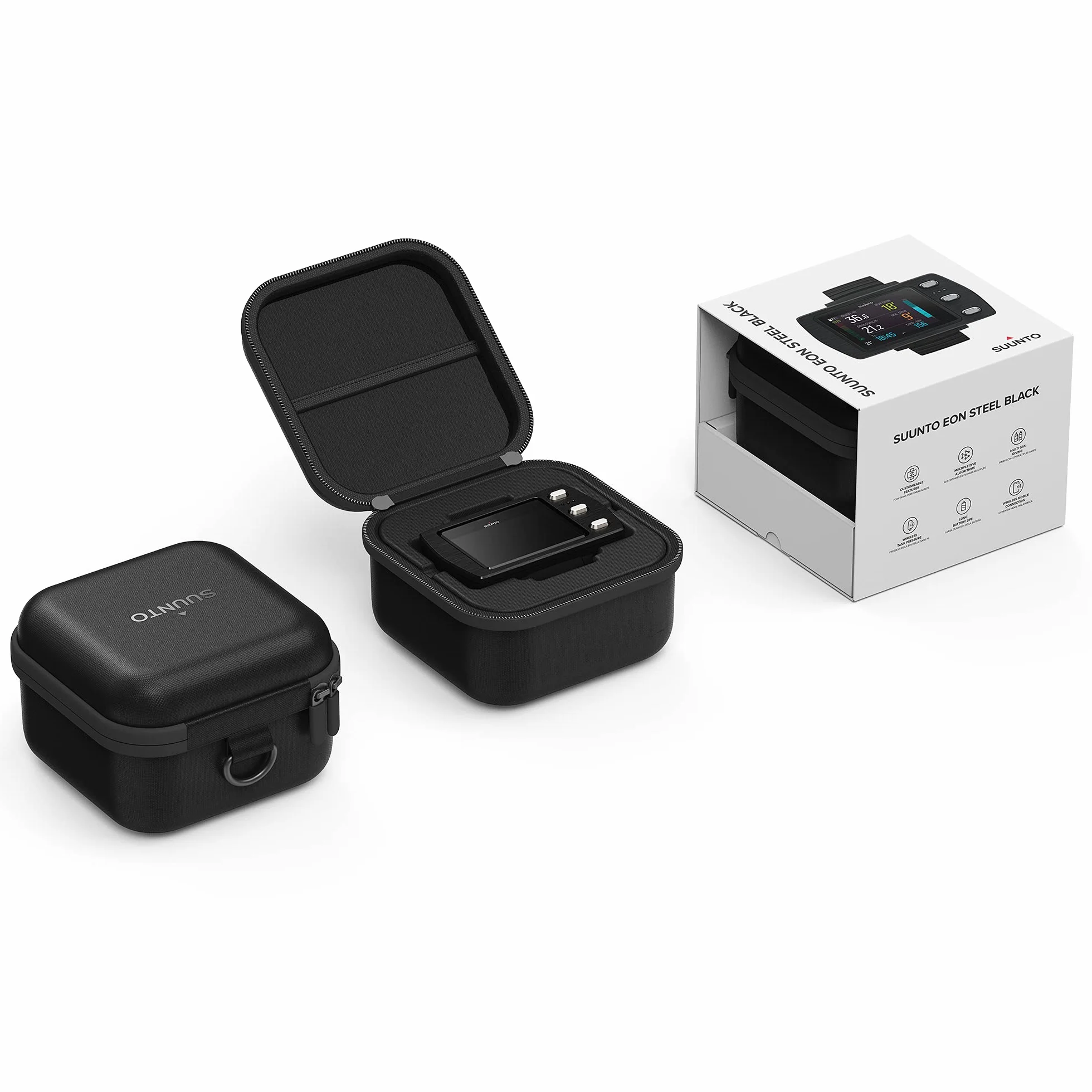 SUUNTO EON, Computer subacqueo Unisex-Adult, Black