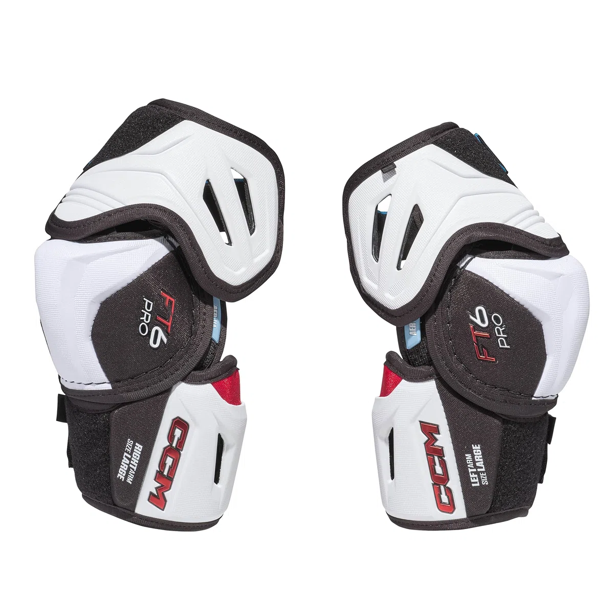 CCM Jetspeed FT6 PRO - Gomitiera per hockey su ghiaccio, per anziani