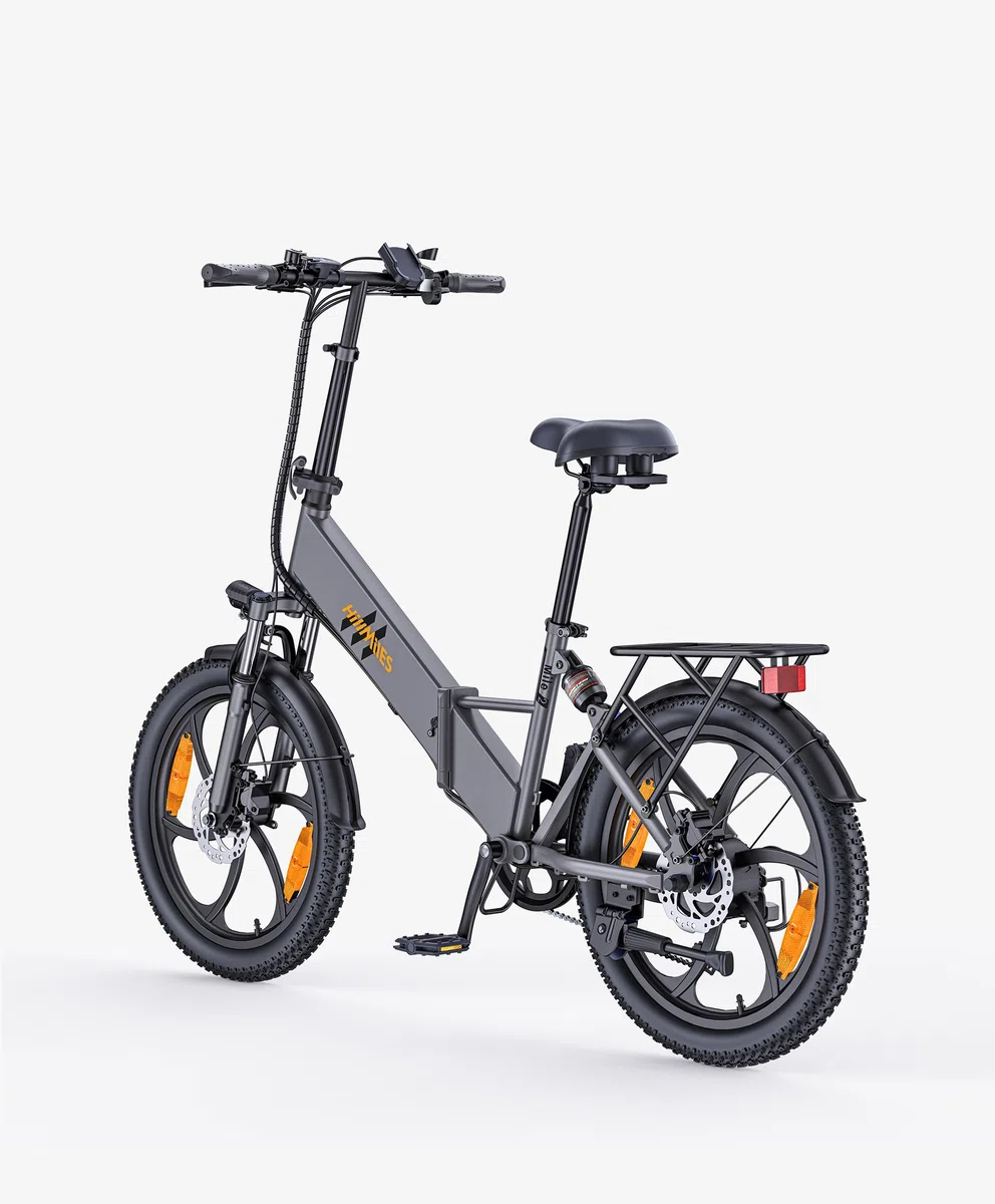 Bicicletta elettrica pieghevole per adulti Mile 2 250W, dotata di batteria rimovibile da 36V 13Ah, velocità massima di 25 chilometri all'ora, autonomia di 100 chilometri
