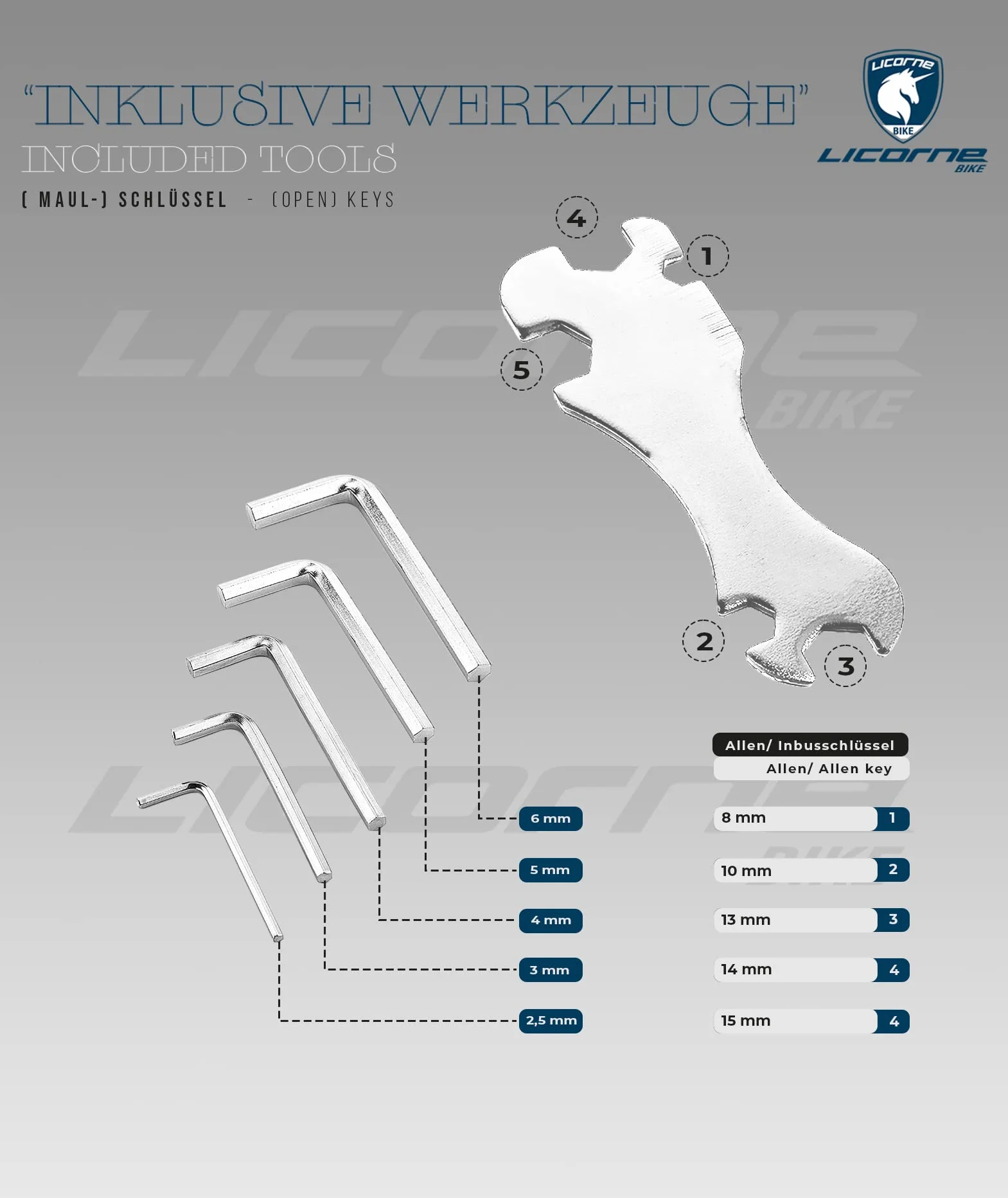 Licorne Bike - Premium Mountain Bike Strong 2D da 26, 27,5 e 29 pollici, bicicletta con freni a disco anteriori e posteriori, cambio a 21 marce, a sospensione completa
