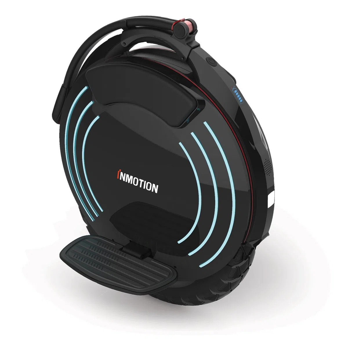 Inmotion Monociclo Elettrico V10F, Adulti, Nero, Motore 2000W, Autonomia Fino a 75km, 25lm/h, Pneumatico Gonfiabile 16", Bluetooth, Altoparlante Stereo