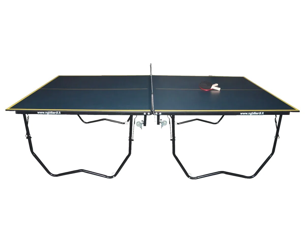 NG Biliardi Tavolo da Ping Pong Challenger salvaspazio - 274x152,5x76 cm - Dimensioni REGOLAMENTARI