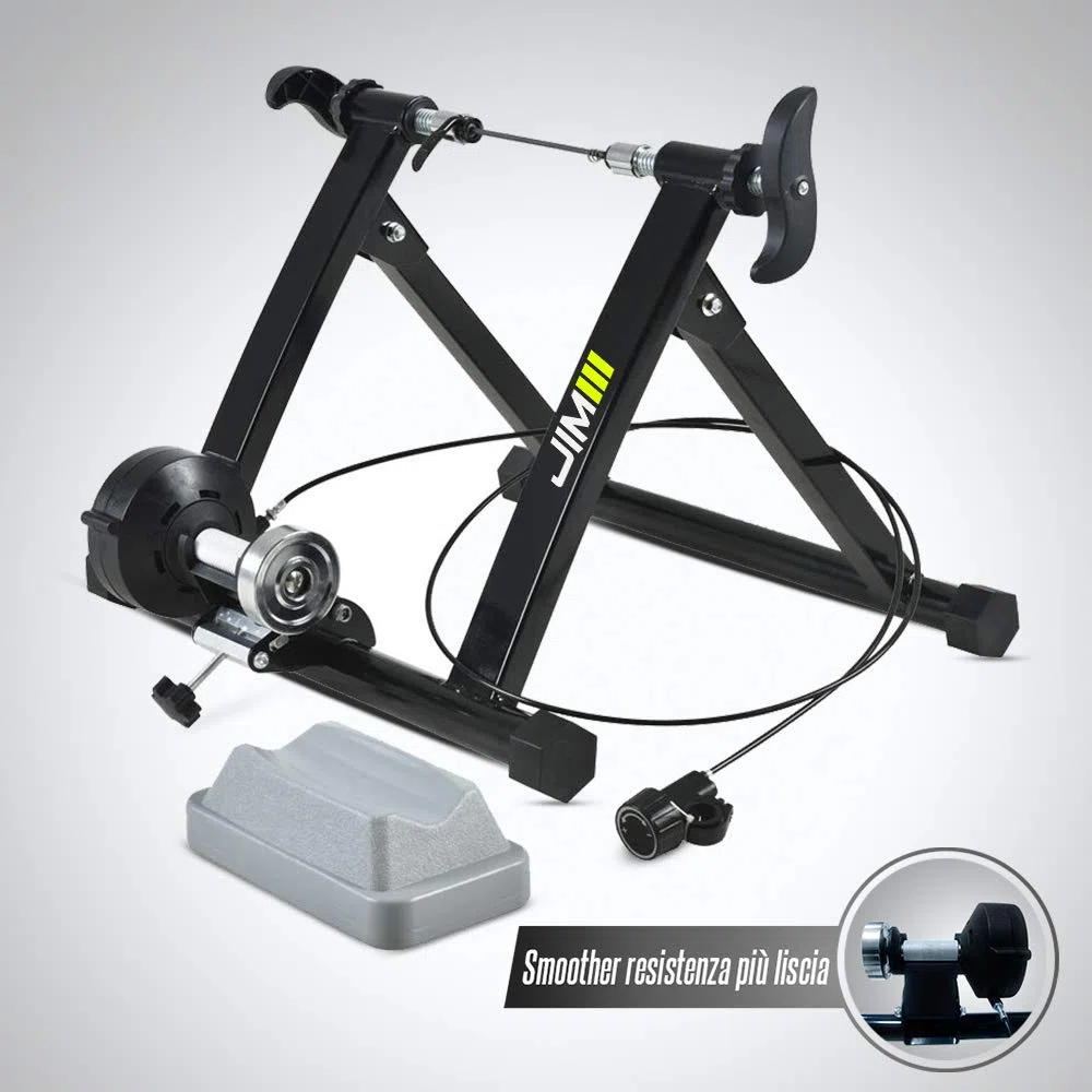 JIM Fitness - Rullo Magnetico per Allenamento Bicicletta Indoor