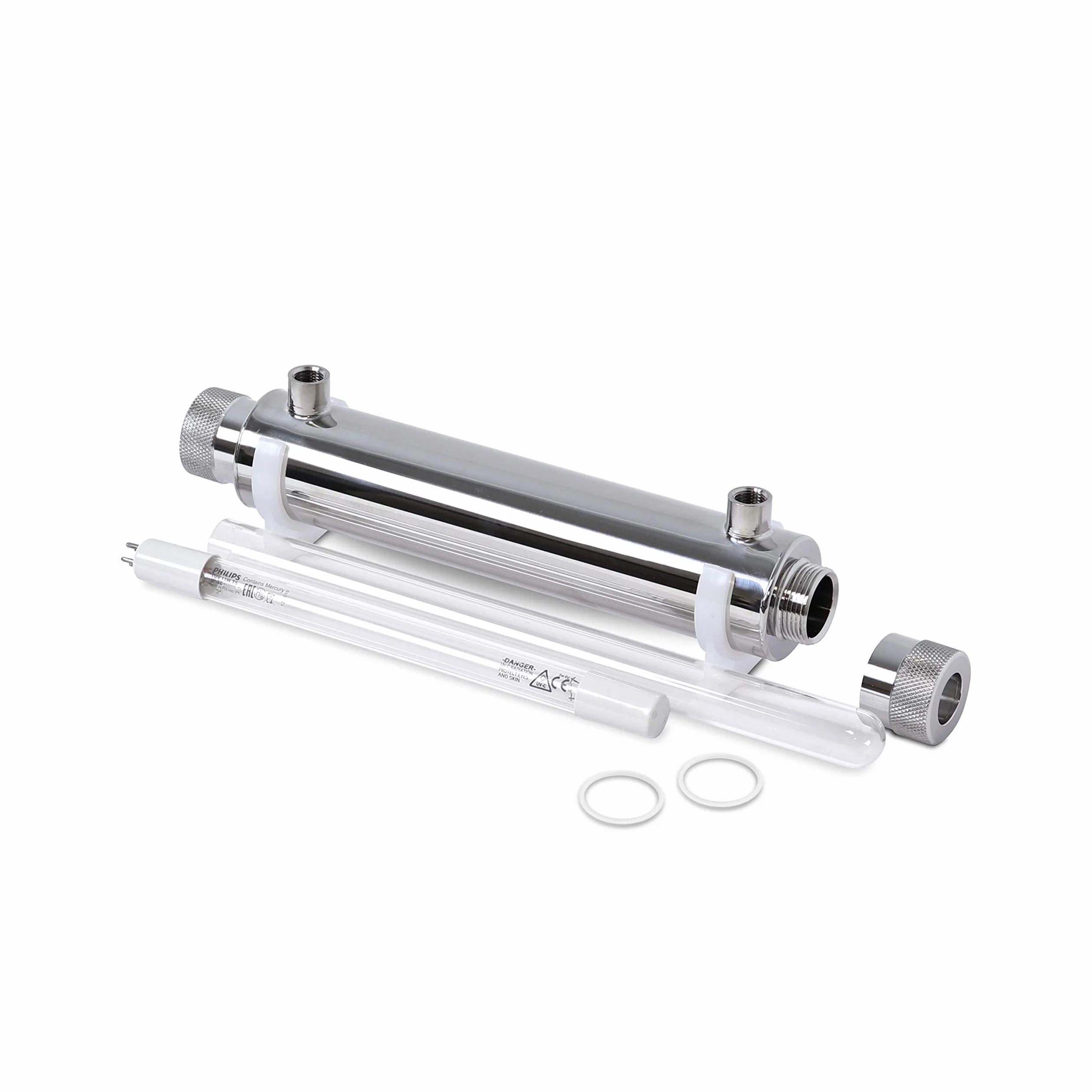 Swan Sterilizzatore UV 11 watt 12 Volt DC Filtro Acqua Potabile per eliminare Batteri da camper, imbarcazioni