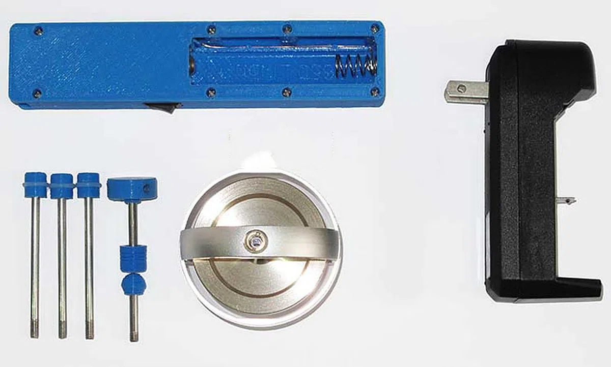 Giroscopio di Super Precisione - Con Avviamento Motore Elettrico 7500 Giri/min, Giroscopio Elettromeccanico in Metallo Trottola Giocattolo Dinamicamente Bilanciato Giocattolo Fisico di Fascia Alta