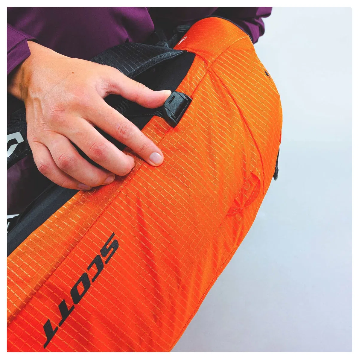 Scott Mountain 25 Pack - Zaino da snowboard, misura 25 l, colore: Arancione - Nero, Orange/Black, S-L
