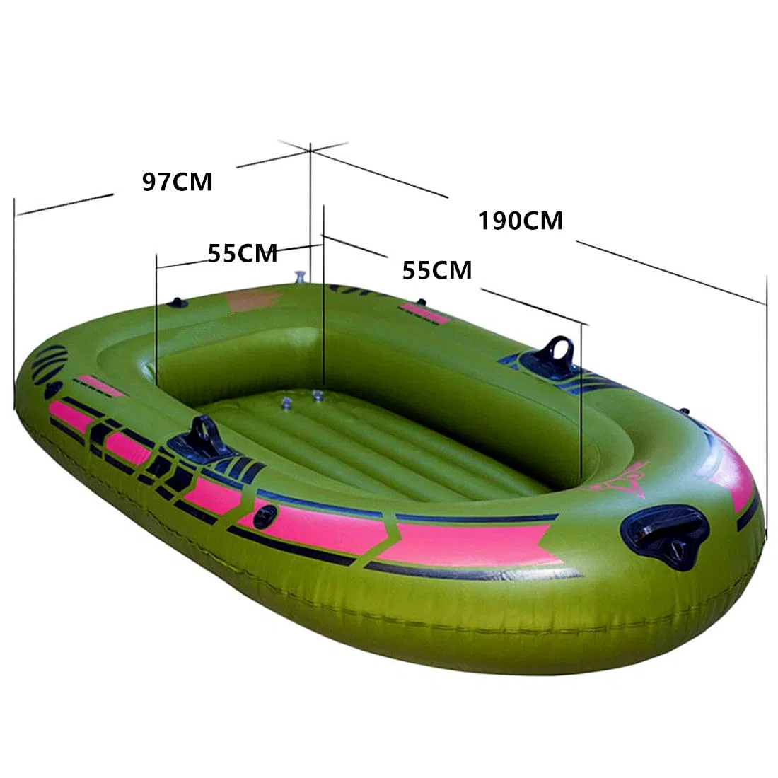 Kayak Gonfiabile Accessori Piscina Gonfiabili Piscina Materasso Barca Gonfiabile Mare Gommone Gonfiabile Gommone da Mare Canotto Gonfiabile 4 Posti Gommone da Pesca Canoa Gonfiabile 2 Posti